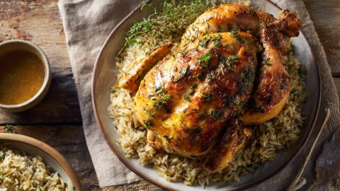 Christmas Garlic Rice