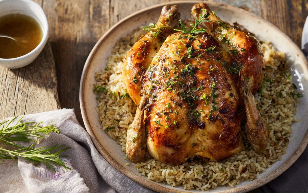 Christmas Garlic Rice