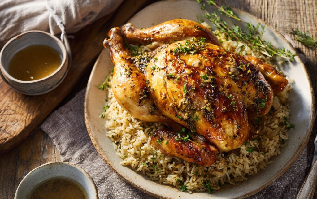 Christmas Garlic Rice