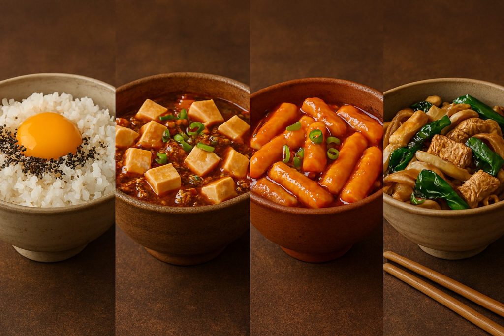 How Asian Kitchens Use the Same Base Ingredients in Endless Ways 4 Asian Kitchens